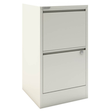 Artikelbild 1 für BISLEY Home Hängeregistraturschrank verkehrsweiß 2 Schubladen 41,3 x 40,0 x 67,2 cm, 1 St., Artikelnummer 454292