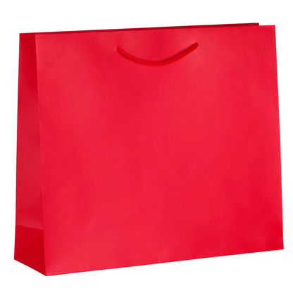 Artikelbild 2 für VP Papier-Tragetaschen rot 42,0 x 36,0 cm, 25 St., Artikelnummer 501515