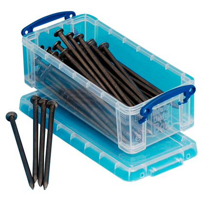 Artikelbild 4 für Really Useful Box Aufbewahrungsbox 0,9 l transparent 22,0 x 10,0 x 7,0 cm, 1 St., Artikelnummer 137083