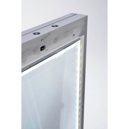Artikelbild 4 für update displays Kundenstopper WindPro LED silber DIN A1 2 Fächer 74,0 x 63,0 x 122,3 cm, 1 St., Artikelnummer 480259