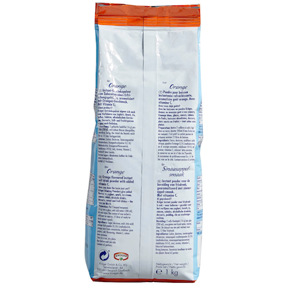 Artikelbild 4 für KRÜGER Orange Getränkepulver 1,0 kg, Artikelnummer 177804