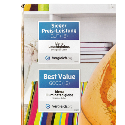 Artikelbild 8 für Idena Leuchtglobus, Artikelnummer 350597