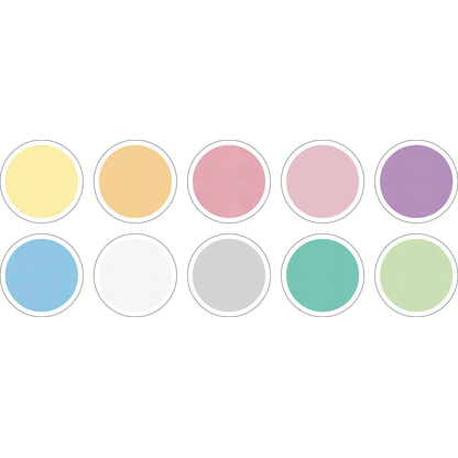 Artikelbild 2 für folia Moosgummi pastell mehrfarbig 10 Blatt, Artikelnummer 479313