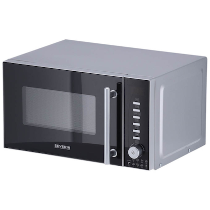 Artikelbild 2 für SEVERIN MW7773 Mikrowelle 800 W schwarz, edelstahl, Artikelnummer 982003