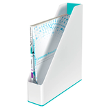 Artikelbild 1 für LEITZ Stehsammler WOW Duo Colour 53621051 perlweiß/eisblau Kunststoff, DIN A4, 1 St., Artikelnummer 312993