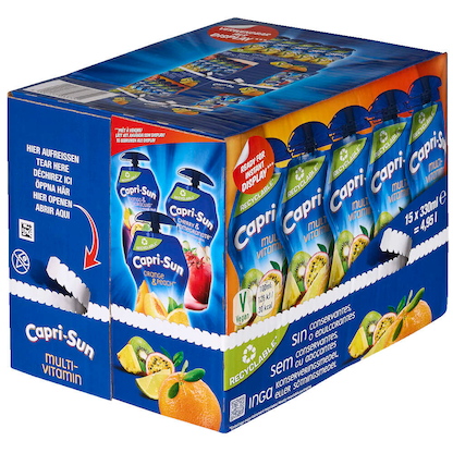 Artikelbild 4 für Capri-Sun Fruchtsaftgetränk Multivitamin 15x 0,33 l, Artikelnummer 747582