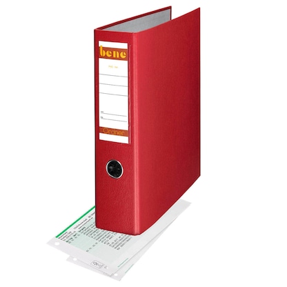 Artikelbild 8 für bene Doppelordner rot Karton 7,5 cm, 1 St., Artikelnummer 426544