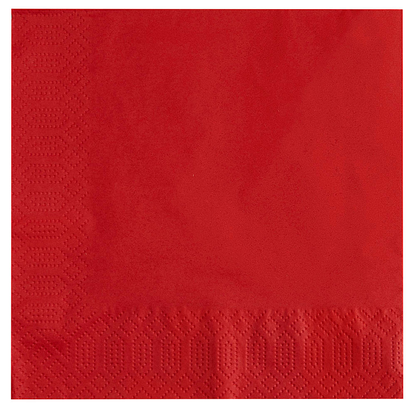 Artikelbild 2 für alouette Servietten rot 3-lagig 33,0 x 33,0 cm, 30 St., Artikelnummer 432874