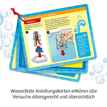Artikelbild 5 für KOSMOS Experimentierkasten Experimente für die Badewanne mehrfarbig, Artikelnummer 712891