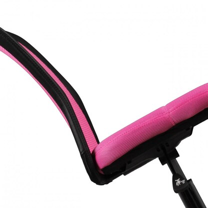 Artikelbild 5 für AMSTYLE Kinderdrehstuhl, SPM1.315 Stoff rosa, Gestell silber, Artikelnummer 905352