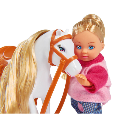 Artikelbild 5 für Simba Jeep Pferdeanhänger mit Pony Evi LOVE Puppe, Artikelnummer 957904