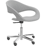 Artikelbild 1 für fm Besucherstuhl Elan 4260761571539 hellgrau Stoff, 1 St., Artikelnummer 448658