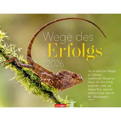 Artikelbild für Weingarten Monats-Wandkalender Wege des Erfolgs 2026, 1 St., Artikelnummer 551087