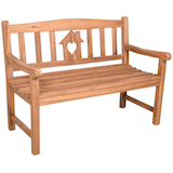 Artikelbild 1 für Garden Pleasure Gartenbank HOME 940299 natur Holz 120,0 cm, Artikelnummer 796191
