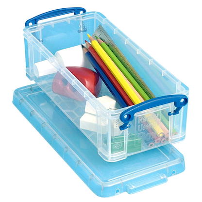 Artikelbild 3 für Really Useful Box Aufbewahrungsbox 0,9 l transparent 22,0 x 10,0 x 7,0 cm, 1 St., Artikelnummer 137083