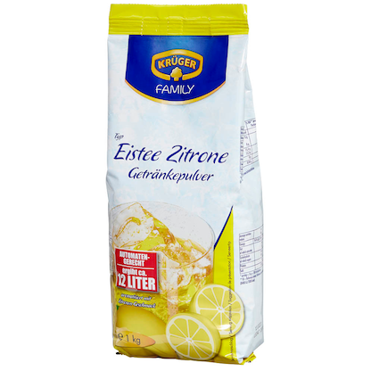 Artikelbild 3 für KRÜGER Eistee Zitrone Getränkepulver 1,0 kg, Artikelnummer 177822
