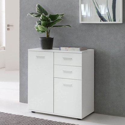 Artikelbild 2 für WOHNLING Kommode, WL5.287 weiß 71,0 x 35,5 x 78,0 cm, 1 St., Artikelnummer 540672