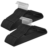 Artikelbild 1 für SONGMICS Kleiderbügel schwarz, 50 St., Artikelnummer 263059