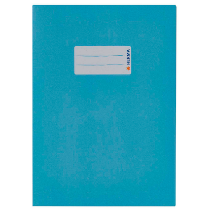Artikelbild für HERMA Heftumschlag glatt hellblau Papier DIN A5, 1 St., Artikelnummer 361198