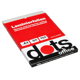 Artikelbild 1 für dots Laminierfolien glänzend für A4 80 micron, 100 St., Artikelnummer 218239