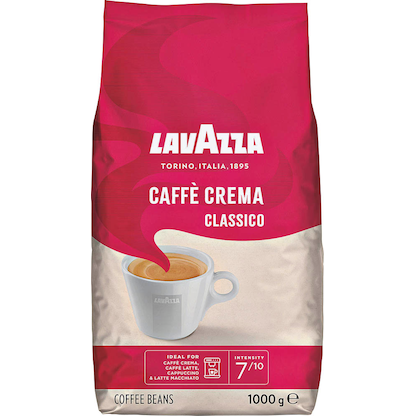 Artikelbild 3 für LAVAZZA Classico Crema Kaffeebohnen, Arabica- und Robustabohnen mild, 1000 g, Artikelnummer 353761