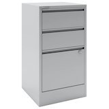 Artikelbild 1 für BISLEY Home Hängeregistraturschrank lichtgrau 3 Schubladen 41,3 x 40,0 x 67,2 cm, 1 St., Artikelnummer 454431