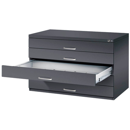 Artikelbild 3 für CP 7100 Planschrank schwarzgrau 5 Schubladen 110,0 x 76,5 x 76,0 cm, 1 St., Artikelnummer 682068