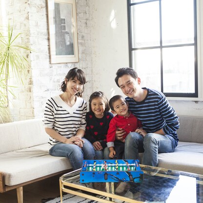 Artikelbild 4 für relaxdays Tischkicker blau, Artikelnummer 374361