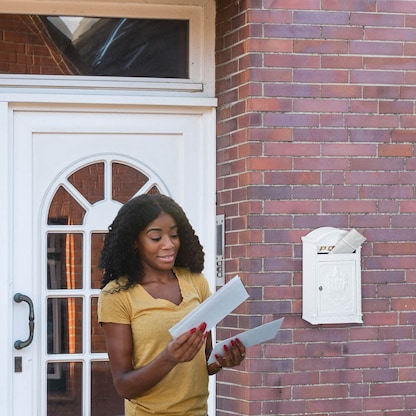 Artikelbild 6 für relaxdays Briefkasten Antik 10020107_49 weiß, Artikelnummer 523161