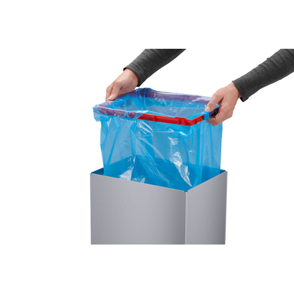 Artikelbild 3 für Hailo Big-Box Swing XL Mülleimer 52,0 l silber, 1 St., Artikelnummer 467431