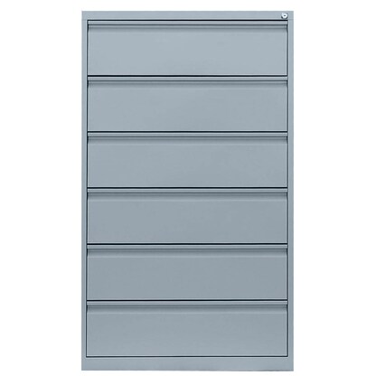 Artikelbild 3 für LÜLLMANN Karteischrank lichtgrau 76,0 x 62,0 x 132,0 cm, 1 St., Artikelnummer 183776