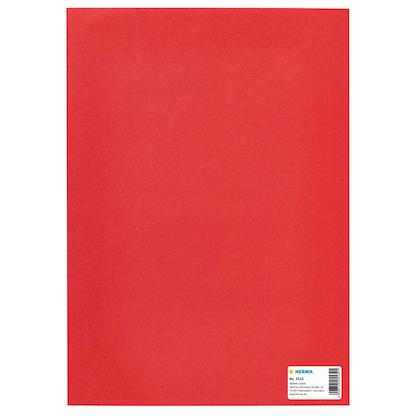Artikelbild 2 für HERMA Heftumschlag glatt rot Papier DIN A4, Artikelnummer 116127