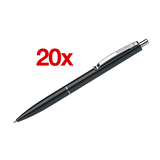 Artikelbild 1 für Schneider Kugelschreiber K15 schwarz, Schreibfarbe: schwarz, 20 St., Artikelnummer 136143