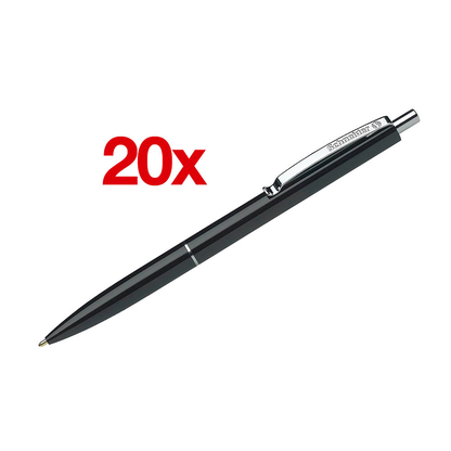 Artikelbild für Schneider Kugelschreiber K15 schwarz, Schreibfarbe: schwarz, 20 St., Artikelnummer 136143