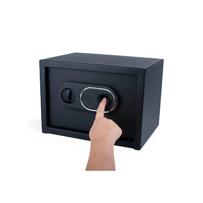 Artikelbild 3 für pavo Tresor dunkelgrau 35,0 x 25,0 x 25,0 cm, Artikelnummer 557640