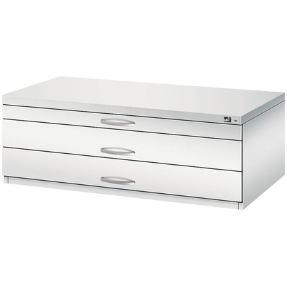 Artikelbild 5 für CP 7100 Planschrank lichtgrau 3 Schubladen 110,0 x 76,5 x 42,0 cm, 1 St., Artikelnummer 682125