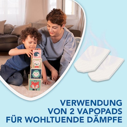 Artikelbild 4 für WICK WUL565E Kaltluft Ultraschall Luftbefeuchter weiß/blau 21 W, Artikelnummer 723641