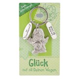 Artikelbild 1 für DEPESCHE Schlüsselanhänger 004 Schutzengel silber, Artikelnummer 331078