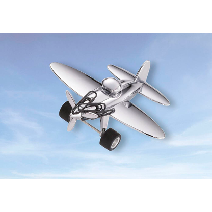 Artikelbild 2 für TROIKA® Büroklammerspender STOP-OVER silber, Artikelnummer 665929