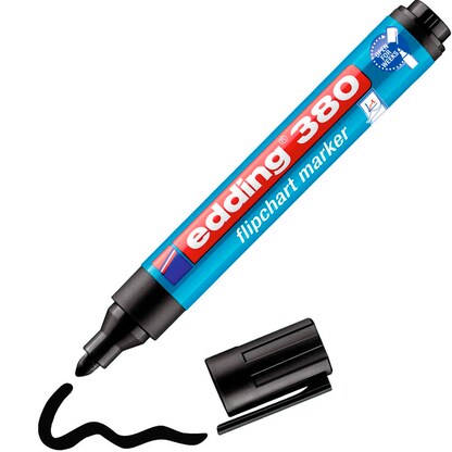 Artikelbild 12 für edding 380 Flipchart-Marker farbsortiert 1,5 - 3,0 mm, 4 St., Artikelnummer 541441