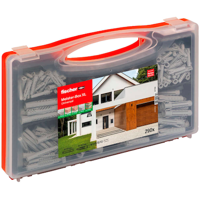 Artikelbild 4 für fischer Meister-Box XL Universal 577159 Universaldübel-Sortiment, 290-teilig, Artikelnummer 812366
