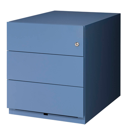 Artikelbild 5 für BISLEY Note Rollcontainer blau 3 Auszüge 42,0 x 56,5 x 49,5 cm, Artikelnummer 877225