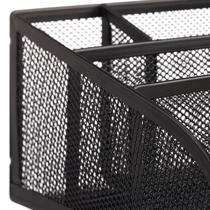 Artikelbild 4 für relaxdays Schreibtisch-Organizer schwarz Metall 5 Fächer 25,5 x 18,0 x 10,5 cm, Artikelnummer 516662