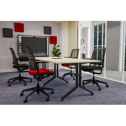 Artikelbild 7 für Nowy Styl Bürostuhl WITHME Stoff schwarz, Gestell schwarz, Artikelnummer 913907