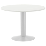 Artikelbild 1 für rocada Mehrzwecktisch weiß rund, Säulenfuß weiß, 100,0 x 100,0 x 72,0 cm, Artikelnummer 117786