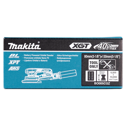 Artikelbild 3 für makita BO005CGZ Akku-Schwingschleifer 40,0 V max., ohne Akku, Artikelnummer 710883