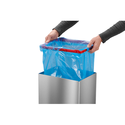 Artikelbild 3 für Hailo Big-Box Swing XL Mülleimer 52,0 l edelstahl, 1 St., Artikelnummer 467548