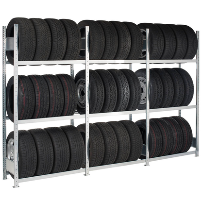 Artikelbild 5 für SCHULTE Reifenregal 20992 silber 120,0 x 40,0 x 275,0 cm, Artikelnummer 855559
