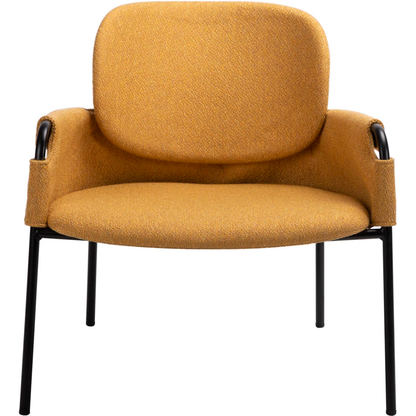 Artikelbild für meet powered by PAPERFLOW Sessel CLOTH gelb schwarz Stoff 70,0 x 65,0 x 69,0 cm, 1 St., Artikelnummer 852131