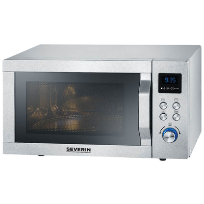 Artikelbild 3 für SEVERIN MW 7774 Mikrowelle 900 W silber, Artikelnummer 981494